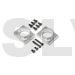  313052 CNC Boom Clamps (Silver anodized)